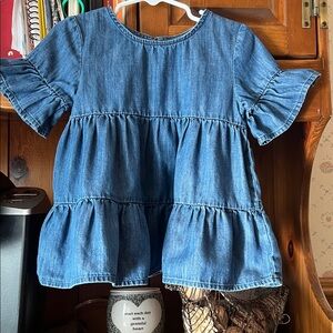 100% cotton Cute Denim Top Price is firm or 2 denim tops for $25. ✅other listing